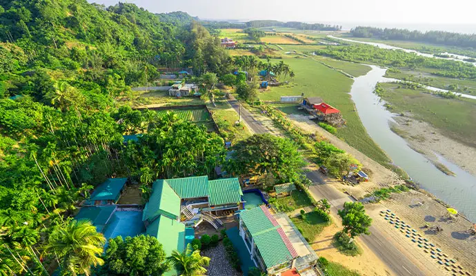 Resort near Teknaf, Cox’s Bazar