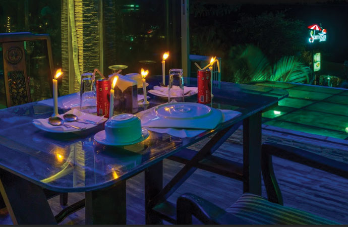 Sampan Beach Resort Candle Light Dinner