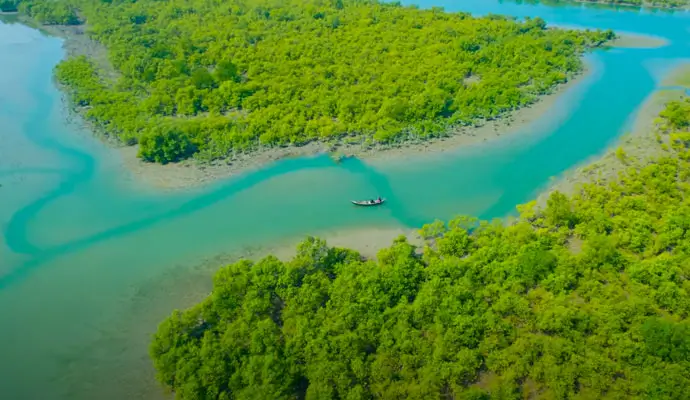 Overview of Sonadia Island